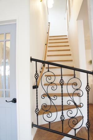 製作のブルーのドア