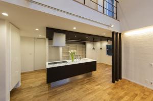 オープンスタイルアイランドキッチン