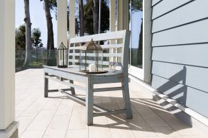 広いカバードポーチ